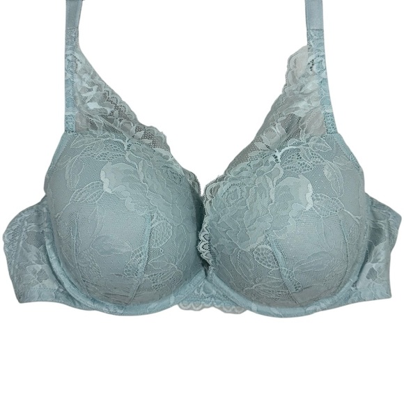 torrid Other - Beautiful Torrid Dusty Blue Lace Underwire Bra